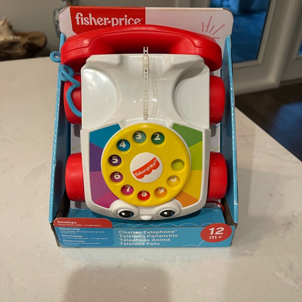 NWT Fisherprice Chatter telephone 12 months